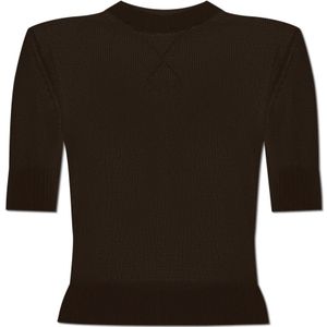 Jil Sander, Dames, Truien, Bruin, Maat: S Katoen,