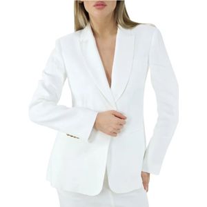 Elisabetta Franchi, Dames, Jassen, Wit, Maat: L