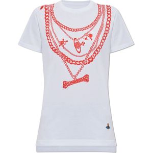 Vivienne Westwood, Dames, Tops, Wit, Maat: XS Katoen,