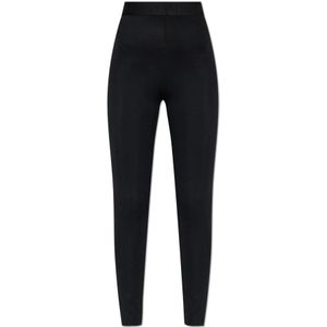 Dolce & Gabbana, Dames, Broeken, Zwart, Maat: 2XS Viscose,