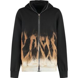 Rick Owens, Heren, Sweatshirts & Hoodies, Zwart, Maat: S Katoen,