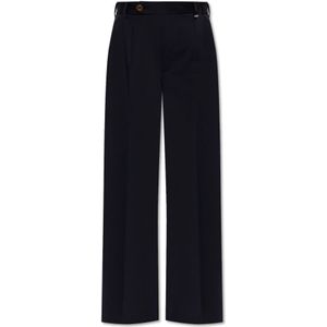 Vivienne Westwood - Wool Trousers - Broek - Marineblauw - Wol