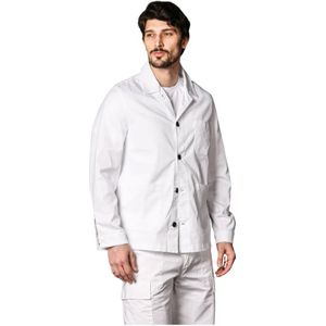 Mason's, Heren, Jassen, Wit, Maat: XL Katoen,