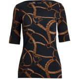 Ralph Lauren - Lauren By Ralph Lauren - Top - Zwart - Katoen