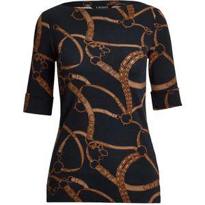 Ralph Lauren - Lauren By Ralph Lauren - Top - Zwart - Katoen