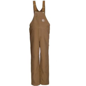 Carhartt Wip, Heren, Jumpsuits & Playsuits, Bruin, Maat: W34 L32 Katoen,