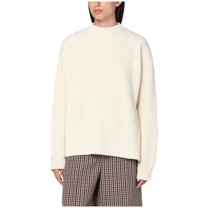 Jil Sander, Dames, Truien, Wit, Maat: S