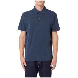 Paul & Shark, Heren, Tops, Blauw, Maat: 2XL Katoen,