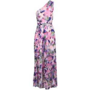 Patrizia Pepe, Dames, Jurken, Veelkleurig, Maat: 2XS Poliester,