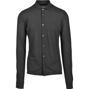 Zanone, Heren, Overhemden, Groen, Maat: 4XL Katoen,