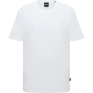 Boss, Heren, Tops, Wit, Maat: XL Katoen,
