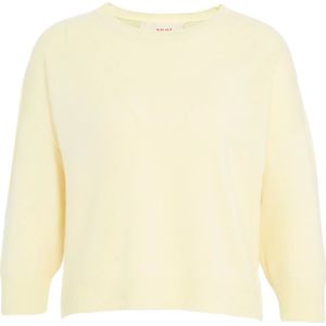 Mvm, Dames, Truien, Geel, Maat: XL Kasjmier,