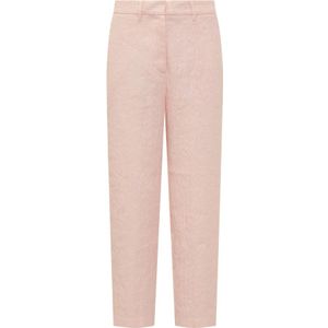 Forte Forte, Dames, Broeken, Roze, Maat: S