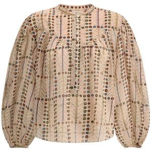 Marant étoile, Dames, Blouses & Shirts, Veelkleurig, Maat: M Katoen,