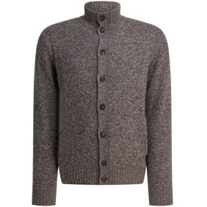 Zanone, Heren, Truien, Bruin, Maat: L Wol,