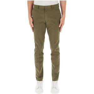 Boss, Heren, Broeken, Groen, Maat: XS Katoen,