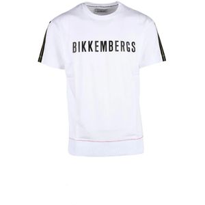 Bikkembergs, Heren, Tops, Wit, Maat: S Katoen,