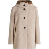 Gil Bret - Damesjack - Wolmix - Regular Fit - Capuchon - Ritszakken