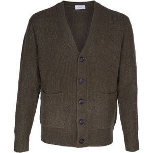 Paolo Pecora, Heren, Truien, Bruin, Maat: M Wol,