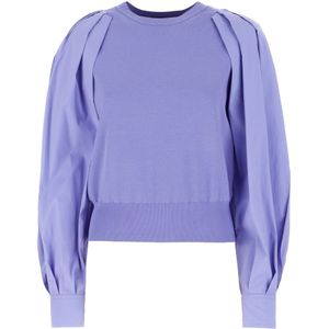 Juun.J, Dames, Sweatshirts & Hoodies, Paars, Maat: XS