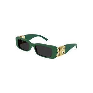 Balenciaga Stijlvolle zonnebril , Green , Dames , Maat: 51 MM