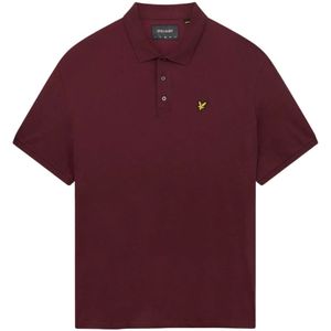 Lyle & Scott, Heren, Tops, Rood, Maat: XL Katoen,