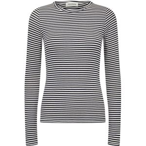 Sofie Schnoor - Petriciasw Stripe T-Shirt Long Sleeve - Blauw - Dames
