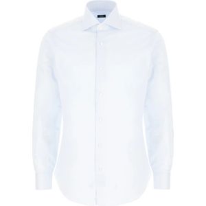 Barba, Heren, Overhemden, Blauw, Maat: 2XL