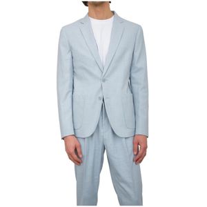 Antony Morato, Heren, Jassen, Blauw, Maat: S Viscose,