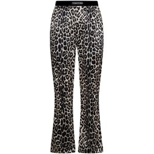 Tom Ford, Heren, Broeken, Zwart, Maat: S Zijde,