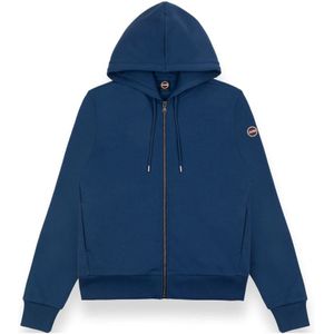 Colmar, Heren, Sweatshirts & Hoodies, Blauw, Maat: S Katoen,