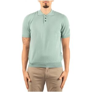 Hindustrie, Heren, Tops, Groen, Maat: S