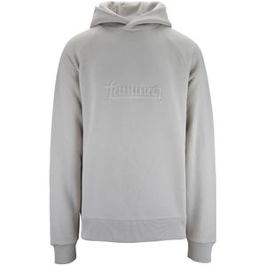 Herno, Heren, Sweatshirts & Hoodies, Beige, Maat: 3XL Katoen,