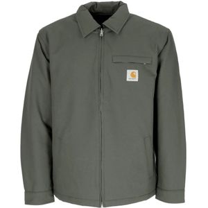 Carhartt Wip, Heren, Jassen, Groen, Maat: M Katoen,