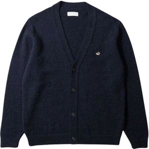 Edmmond Studios, Heren, Truien, Blauw, Maat: XL Wol,