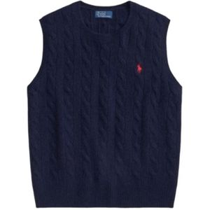 Ralph Lauren, Dames, Truien, Blauw, Maat: L Wol,