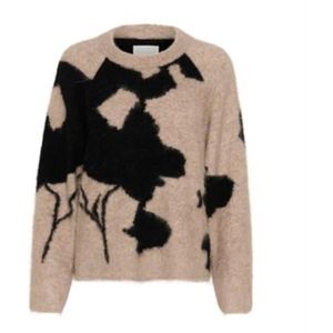 Part Two, Dames, Truien, Beige, Maat: XL Nylon,