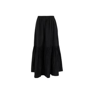 Ganni Maxi Skirts , Black , Dames , Maat: S