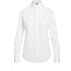 Ralph Lauren, Dames, Blouses & Shirts, Wit, Maat: 2XL Katoen,