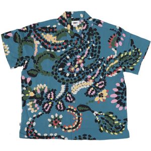 Obey, Heren, Overhemden, Veelkleurig, Maat: S Viscose,