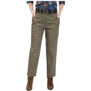 Nine In The Morning, Dames, Broeken, Groen, Maat: W25