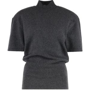 Jacquemus, Dames, Truien, Grijs, Maat: M Wol,
