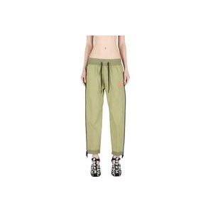 Dsquared2 Sportieve Tapered Broek , Green , Dames , Maat: 3XS