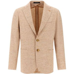 Tagliatore, Heren, Jassen, Roze, Maat: L Katoen,