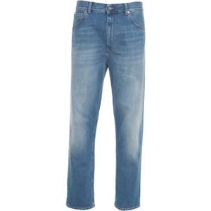 Dondup, Heren, Jeans, Blauw, Maat: W35 Katoen,