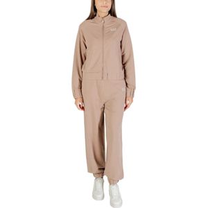 Emporio Armani Ea7, Dames, Sport, Beige, Maat: S Katoen,