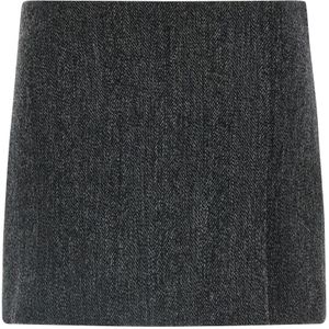 P.a.r.o.s.h., Dames, Rokken, Grijs, Maat: S Wol,