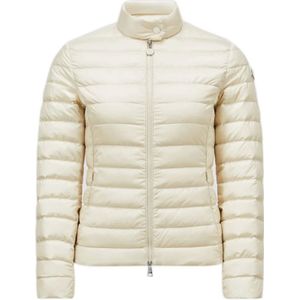 Moncler, Dames, Jassen, Wit, Maat: S Polyamide,