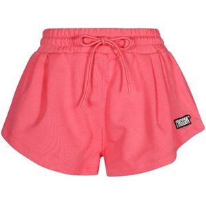 Msgm, Dames, Korte broeken, Roze, Maat: XS Katoen,