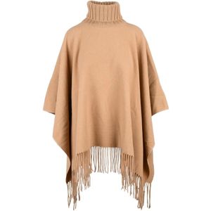 Fabiana Filippi, Dames, Jassen, Bruin, Maat: ONE Size Wol,